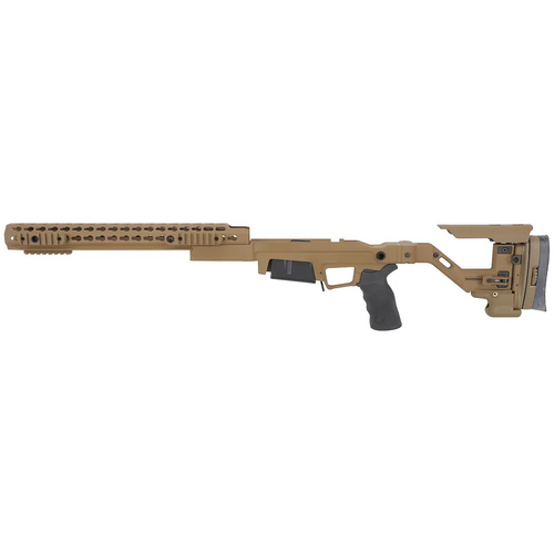 AI AXSR AICS Folding Chassis in FDE for Remington 700 SA