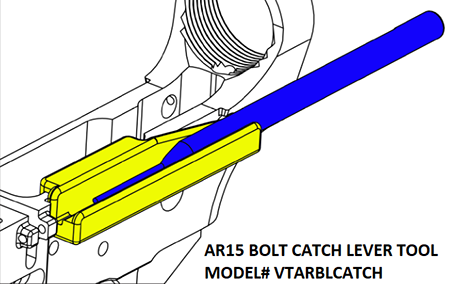 AR15 Bolt Catch Installation and Removal Tool from VISM