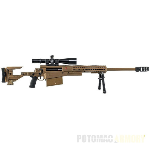 AI Accuracy International AX50 ELR Folding Sniper Rifle - 27" barrel - Dark Earth