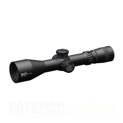 March FX Tactical 4.5-28x52 Riflescope, Ultra Short Wide Angel FFP, Illum. mil FML-TR1 ret.