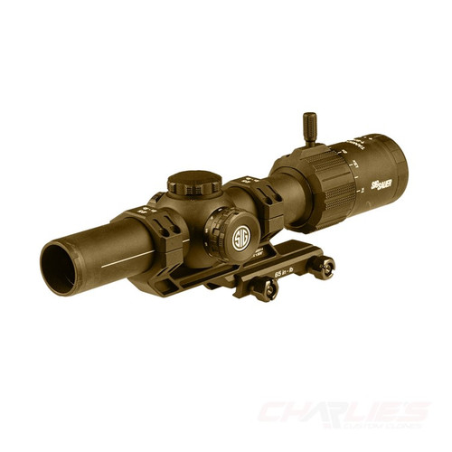 Sig Sauer Tango-MSR 1-6x LPVO scope and mount combo - Coyote