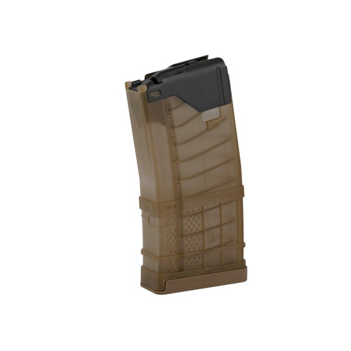 Lancer L5AWM Advanced Warfighter 5.56 NATO 20-Round Magazine - Translucent Dark Earth 999-000-2320-02
