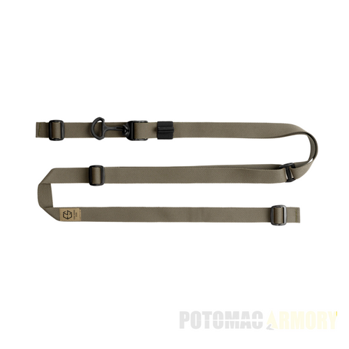 Edgar Sherman Designs - ESD Sling on rifle in Ranger Green