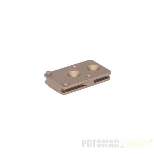 Badger Ordnance Condition One 12 O'Clock Top Optical Platform (12TOP FOR ARC ONLY) - Trijicon RMR - Tan