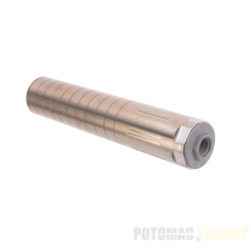 Diligent Defense Enticer L .30 Caliber Stainless Suppressor - Mill Finish