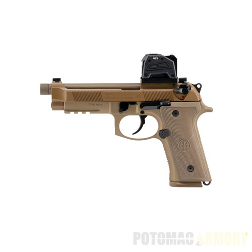 Beretta M9A4 G 9mm 18-Round Pistol with Steiner MPS Red Dot - FDE