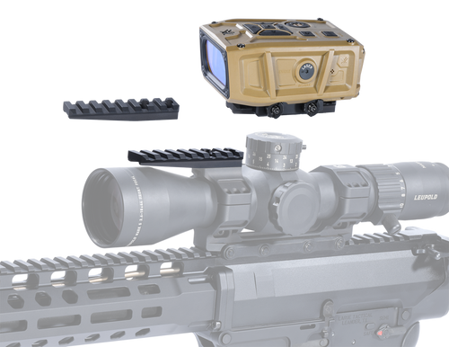 Badger Ordnance Condition One Coaxial Laser Integration Fixture (CLIF) Impact shown with Vortex LRF