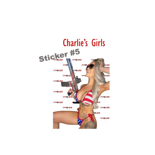 Charlie's Girls - Guns and Girls - Sticker #5