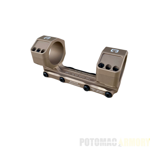 Badger Ordnance Condition One Max Mount 34mm 1.30" 0 MOA - Tan 130-340K