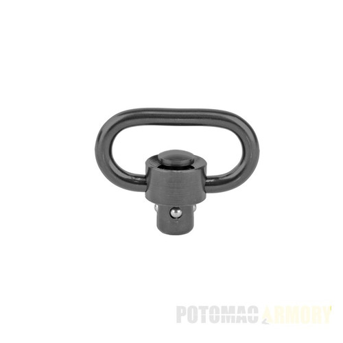 GrovTec US 1.25in Heavy Duty Push Button Swivel - Black Nitride