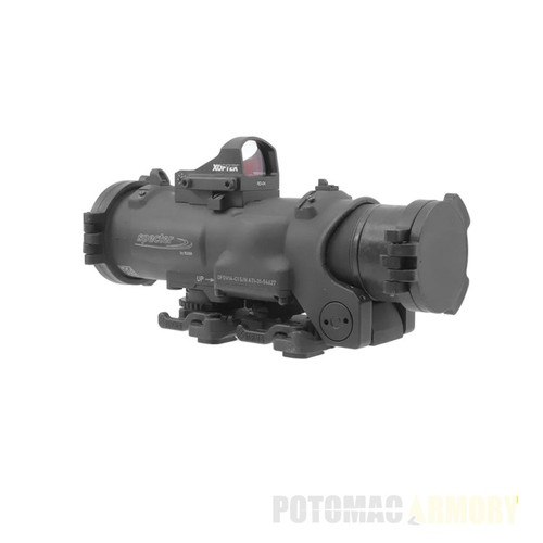 Elcan SpecterDR 1-4X with XOPTEK Reflex Sight - 5.56 NATO Black