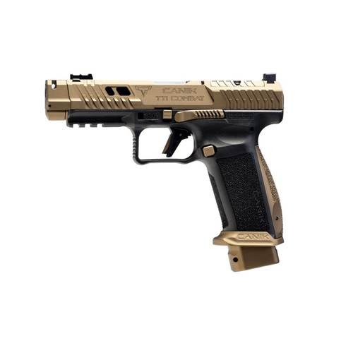 Canik TTI Combat 9mm Pistol Burnt Bronze - Taran Tactical Collaboration