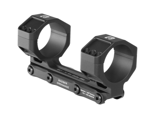130-360KB Badger Condition One MAX 36mm mount for Zero Compromise ZCO scopes bolt action 1.30" 0 MOA