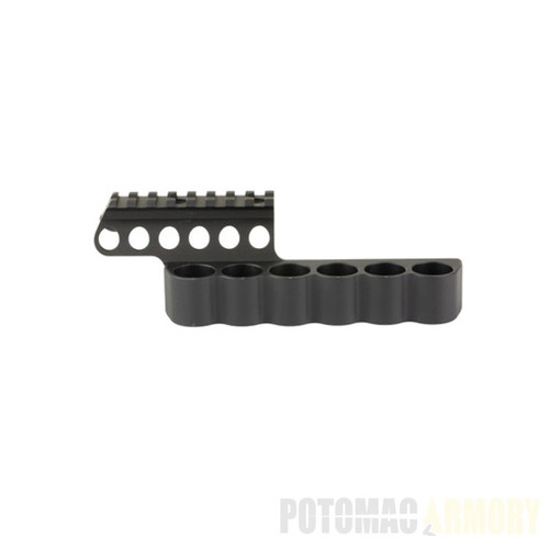 Mesa Side Saddle for Beretta 1301 and A300 - 6 shells - left side and Picatinny top