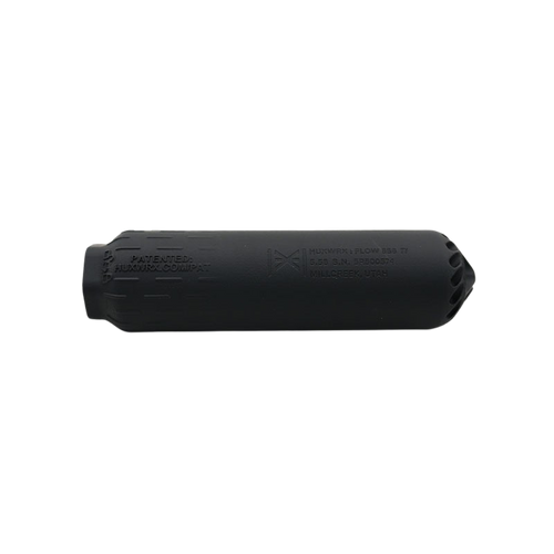 HUXWRX FLOW 556 TI Black Suppressor 3292
