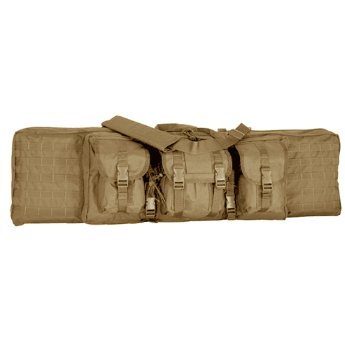 Voodoo Tactical 36" Padded Weapons Case - 2 Rifles - Coyote
