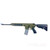 LMT CQB MARS Monolithic 5.56mm rifle, 16" in OD Green