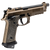 Beretta 92XI SAO Sabbia 9mm Single Action Only Pistol - FDE J92XFMSA21SAB left side rear bias