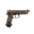 Beretta 92XI SAO Sabbia 9mm Single Action Only Pistol - FDE J92XFMSA21SAB