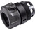 Surefire Fast-Attach HUB Adapter shown at rear side angle