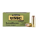 Remington Ammo: LeadLess UMC 9mm 115 gr flat nose, box of 50