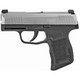 Sig Sauer P365 9mm micro-compact Pistol, limied edition stainless slide