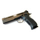 CZ A01-LD Custom 9mm Pistol, steel frame, 19 rnds, 4.9" bull barrel