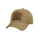 Rothco Murica with Flag Deluxe Low Profile Cap - Coyote 