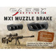 Cadex MX-1 Muzzle Break for .30 cal and .338 Lapua 