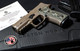 SIG Sauer P320 AXG Scorpion 9mm Optics Ready FDE Pistol - 17 rnd 