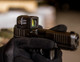 Aimpoint ACRO P-2 Red Dot Reflex Sight on handgun