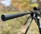 Otter Creek Hydrogen 7.62 L on a rifle and tripod - cheap suppressors