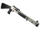 Benelli M4 Tactical Shotgun H20 with standard grip - silver / titanium semi automatic