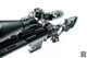 March FX Tactical 5-42x56 FML-MT Reticle 0.1 Mil Illuminated FFP Riflescope applied to gun