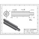 Mk12 barrel SPR profile diagram from Allen Engineering for the AEM-5 suppressor