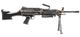 FN M249 "Saw" machine gun flash hider