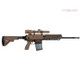 G28 German Bundeswehr sharpshooter rifle with Schmid Bender Dual CC 1-8x RAL 800 military scope