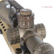 Nightforce  ATACR 7-35x with the UltraMount 34mm Military Grade Scope Mount with Top Rail in FDE