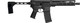 CMMG Dissent Mk4 5.56 NATO 10.5" Bufferless Pistol - Armor Black shown with SB Tactical brace