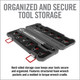 Real Avid Master-Fit 13-Piece AR-15 Crowfoot Wrench Set with Storage Case