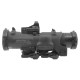 Elcan SpecterDR 1-4X with XOPTEK Reflex Sight and A.R.M.S. MkII Mount - 5.56 NATO Reticle - Black