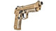 Beretta M9A3 Tactial 9mm Pistol in FDE, type "G" 