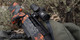 EOTech Vudu 3-9X32 SFP HC1 Riflescope VDU3-9SFHC1 mounted on ultra light hunting rifle alternate angle