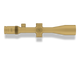 Schmidt & Bender 5-45X56 PM II High Power LP LRR-MIL CCW DT27 MTC LT/ST ZC CT Riflescope - RAL8000 666-945-41C-G8-E8 top view