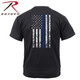 Rothco Thin Blue Line Shield T-Shirt 1