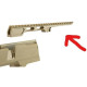 Cadex Dual / Lite Strike Receiver Upper Rail Rem SA