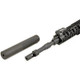 Allen Engineering (Ops Inc) Mk12 AEM-5 Suppressor - knurled showing the Ops #12 brake and long collar