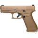 Glock G19X 9mm pistol FDE military compact - 17 rnds