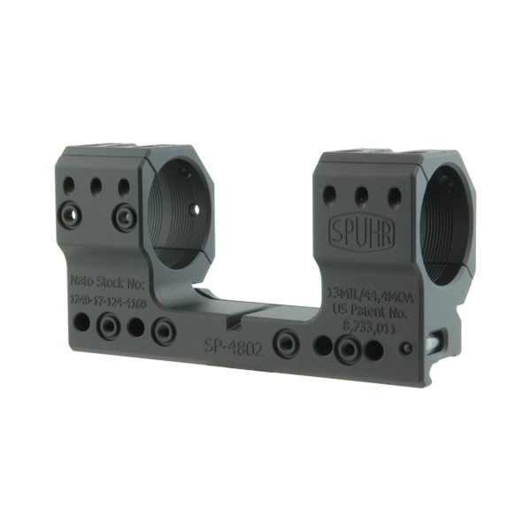実物 SPUHR SP-4026 Mount Spuhr ISMS 1-Piece Scope Mount 34mm, 0.0 MOA, 1.26