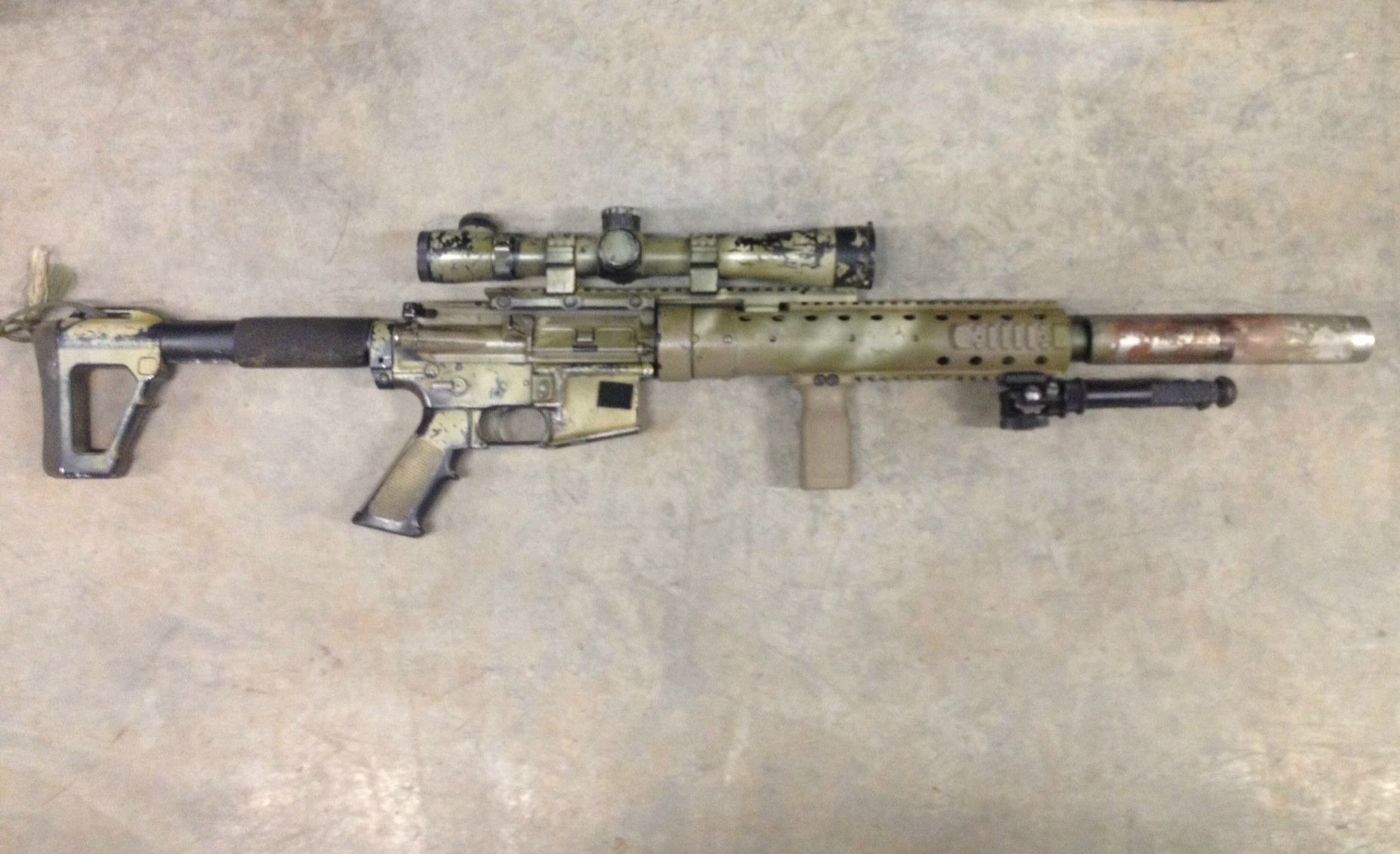 ACE M4 SOCOM Gen 4 Stock 5-Position Collapsible Stock for Mk12 Mod